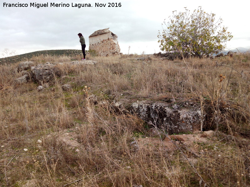 Yacimiento romano de Casa Fuerte - Yacimiento romano de Casa Fuerte. Muro