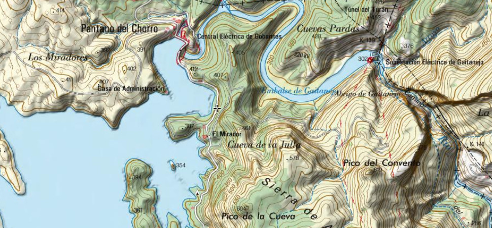 Tnel Largo - Tnel Largo. Mapa