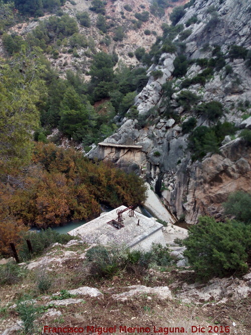 Pantano del Gaitanejo - Pantano del Gaitanejo. Presa Chica