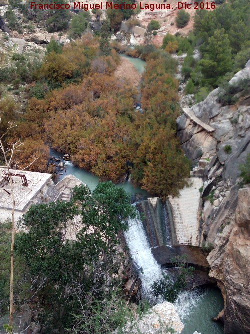 Pantano del Gaitanejo - Pantano del Gaitanejo. Presa Chica