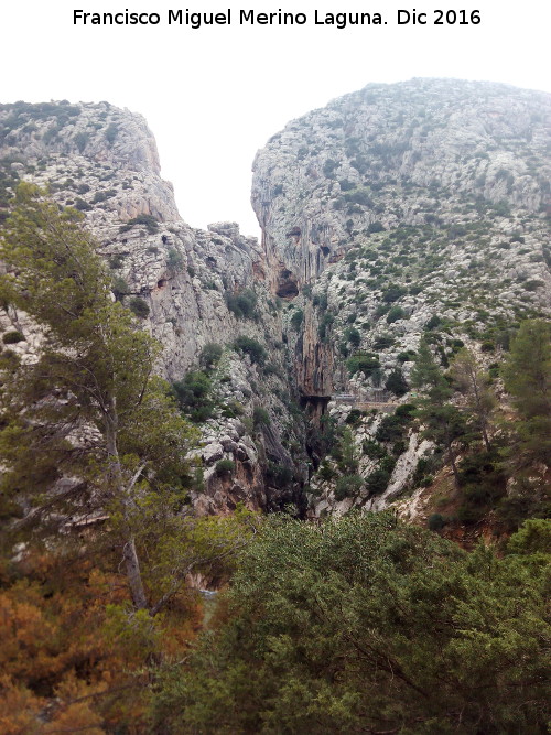 Desfiladero del Gaitanejo - Desfiladero del Gaitanejo. Entrada