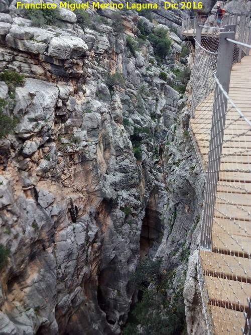 Desfiladero del Gaitanejo - Desfiladero del Gaitanejo. Tramo del Puente del Rey