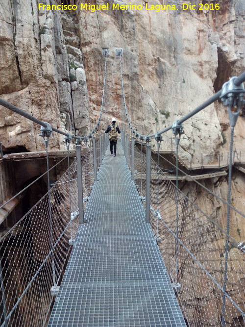 Puente Colgante de los Gaitanes - Puente Colgante de los Gaitanes. 