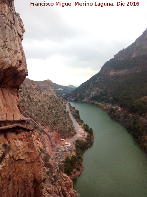 Puente Colgante de los Gaitanes - Puente Colgante de los Gaitanes. Vistas