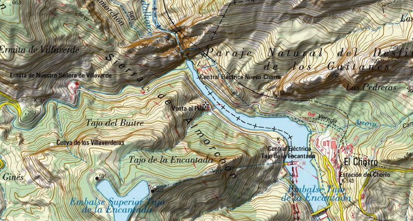 Aldea Venta del Pilar - Aldea Venta del Pilar. Mapa