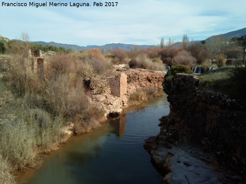 Ro Guadalimar - Ro Guadalimar. A su paso por la Central Hidroelctrica de San Blas