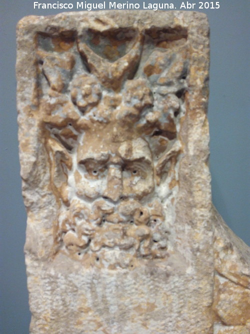 Historia a Mancha Real - Historia a Mancha Real. Dios Pan del friso del siglo I. Museo Arqueológico Provincial de Jaén
