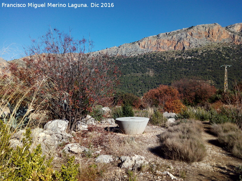 Casa de la Vaquera - Casa de la Vaquera. Piedra de molino