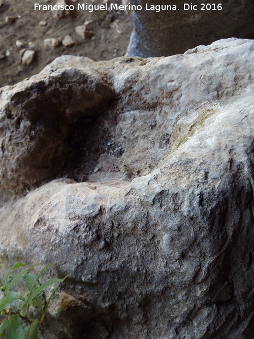 Muela de El Toril - Muela de El Toril. Cazoleta