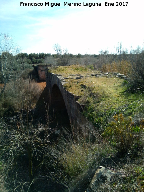 Puente Mocho - Puente Mocho. Partes enfrentadas desde la orilla de Linares