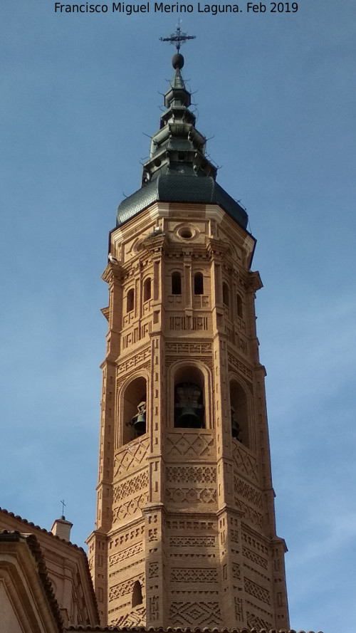 Colegiata Santa Mara la Mayor - Colegiata Santa Mara la Mayor. Campanario mudjar