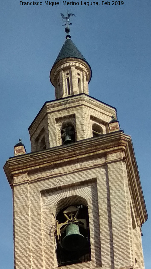 Baslica Colegiata del Santo Sepulcro - Baslica Colegiata del Santo Sepulcro. Campanario con veleta