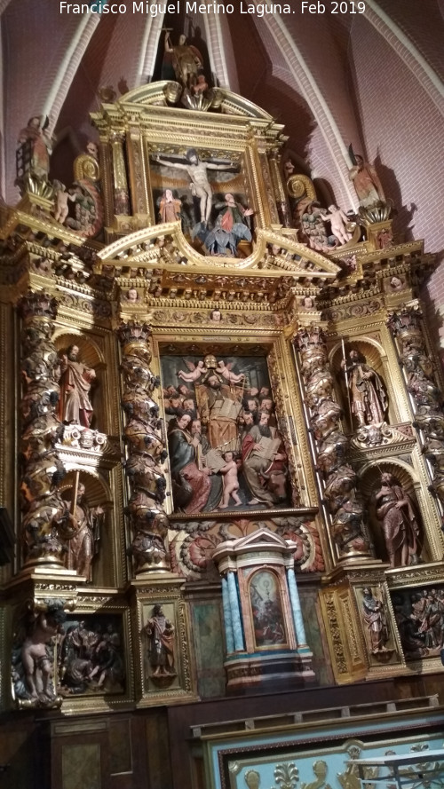 Iglesia de San Pedro de los Francos - Iglesia de San Pedro de los Francos. Retablo