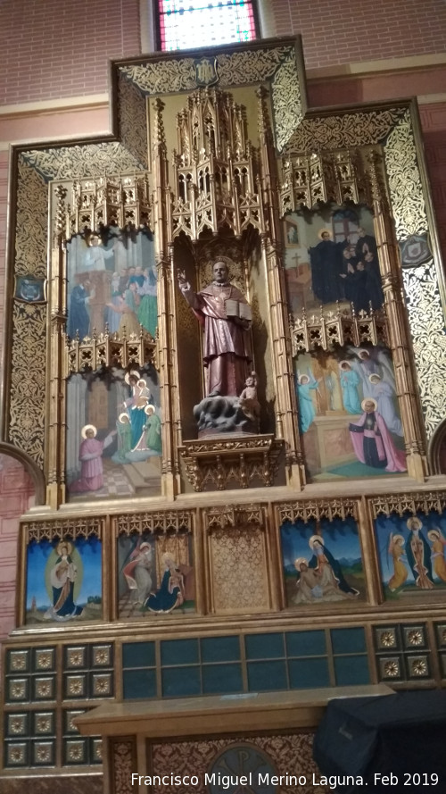 Iglesia de San Pedro de los Francos - Iglesia de San Pedro de los Francos. Retablo lateral