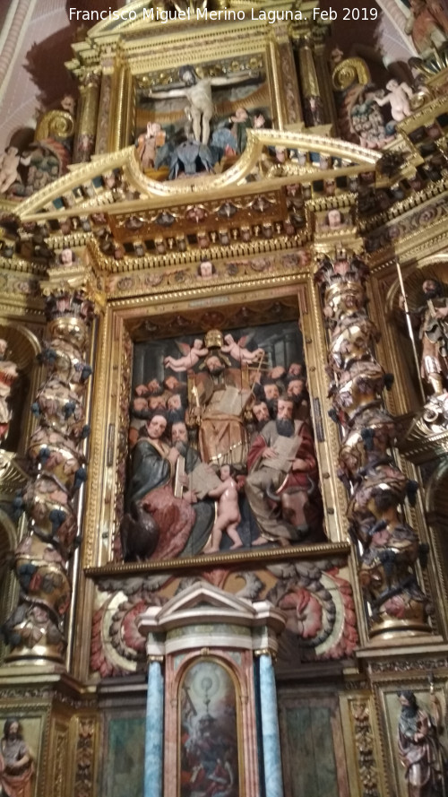 Iglesia de San Pedro de los Francos - Iglesia de San Pedro de los Francos. Retablo