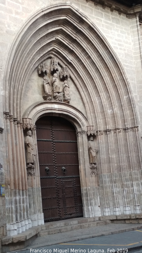 Iglesia de San Pedro de los Francos - Iglesia de San Pedro de los Francos. Portada