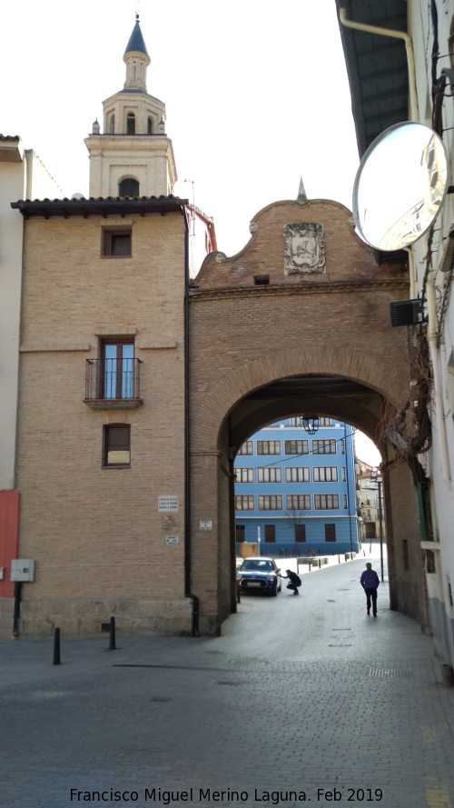 Puerta de Zaragoza - Puerta de Zaragoza. Extramuros