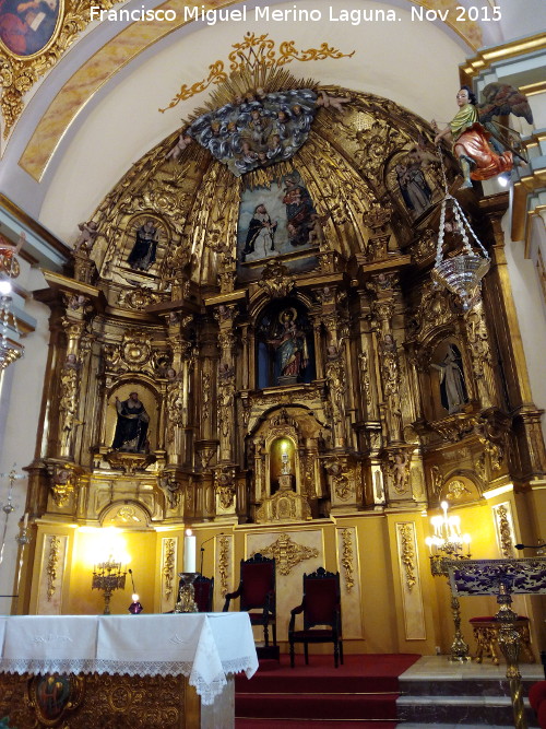 Iglesia de Ntra Sra de la Paz - Iglesia de Ntra Sra de la Paz. Retablo