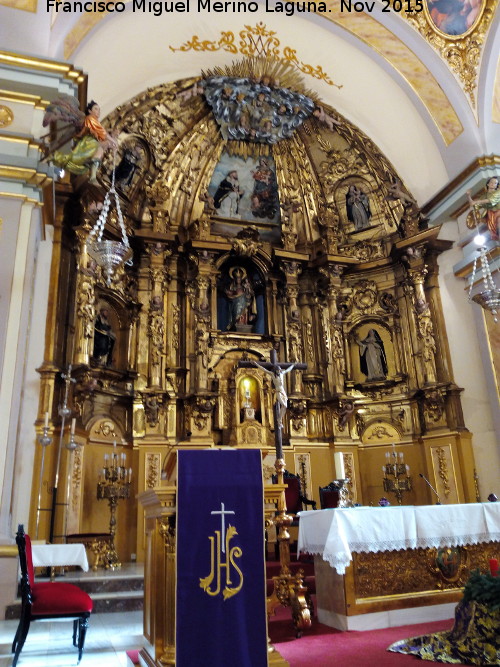 Iglesia de Ntra Sra de la Paz - Iglesia de Ntra Sra de la Paz. Presbiterio