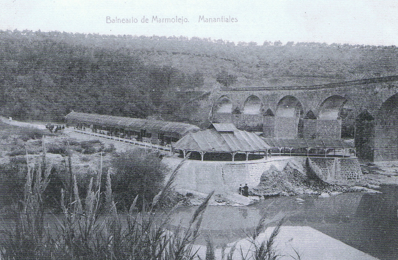 Balneario de Marmolejo - Balneario de Marmolejo. Foto antigua