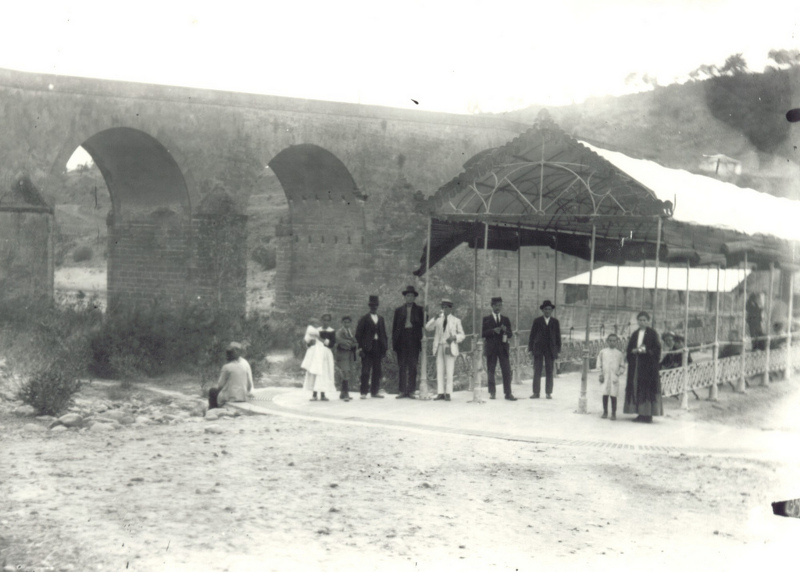 Balneario de Marmolejo - Balneario de Marmolejo. Foto antigua