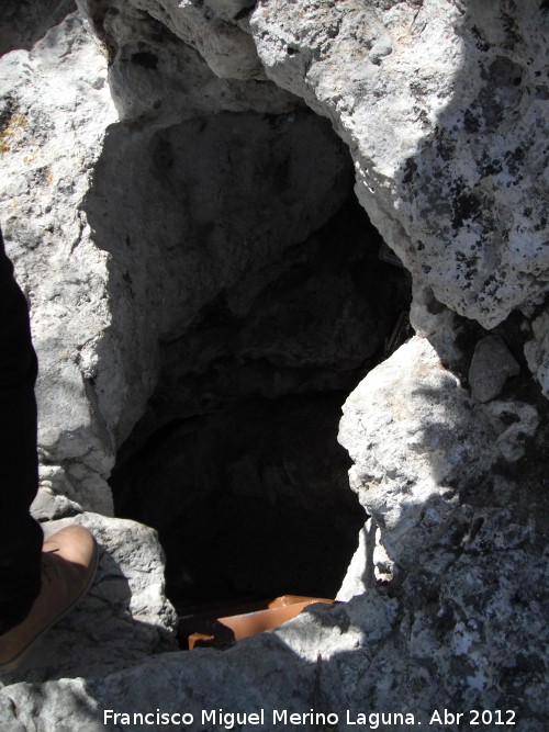 Cueva del Santo Custodio - Cueva del Santo Custodio. Entrada