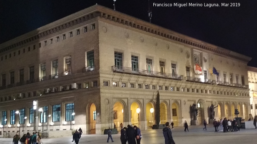 Ayuntamiento de Zaragoza - Ayuntamiento de Zaragoza. 