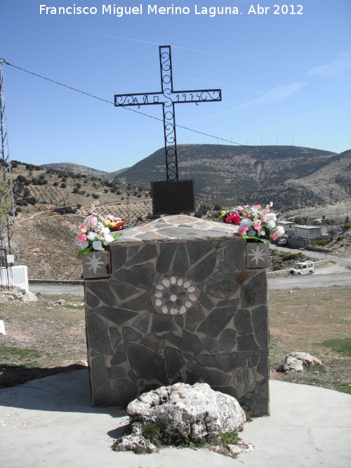 Santuario de la Virgen de la Cabeza en Hoya del Salobral - Santuario de la Virgen de la Cabeza en Hoya del Salobral. Cruz