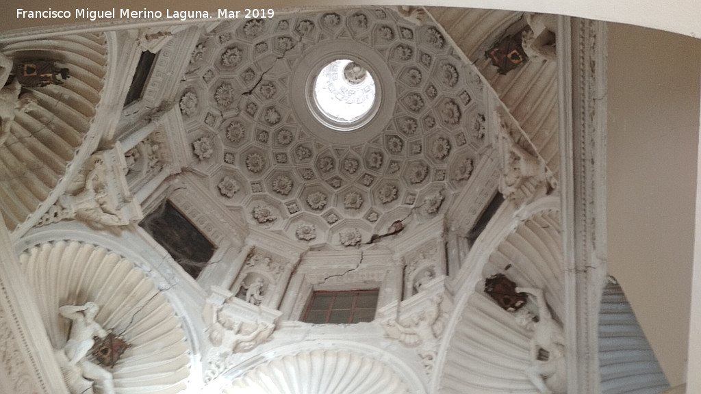 Palacio Episcopal - Palacio Episcopal. Cpula de la escalera