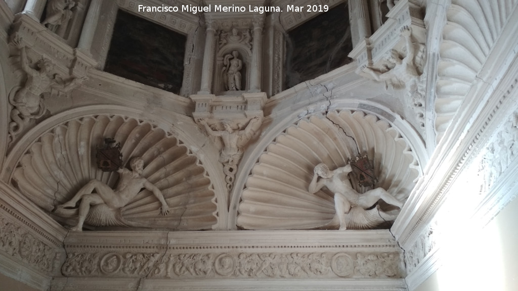 Palacio Episcopal - Palacio Episcopal. Cpula de las escaleras