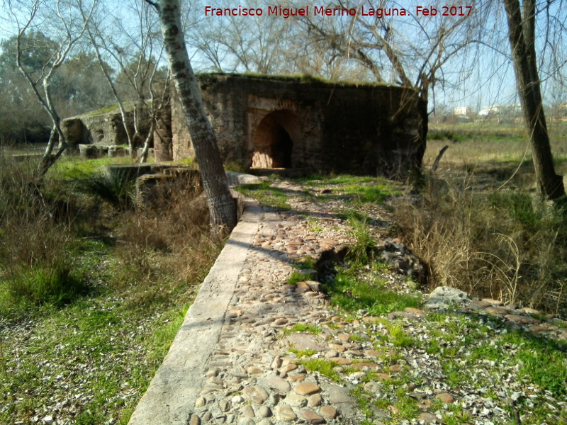 Puente del Molino de las Aceas I - Puente del Molino de las Aceas I. Parte destruida