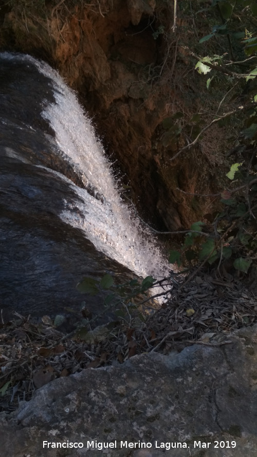 Parque Natural del Monasterio de Piedra. Cascada Cola de Caballo - Parque Natural del Monasterio de Piedra. Cascada Cola de Caballo. Parte alta