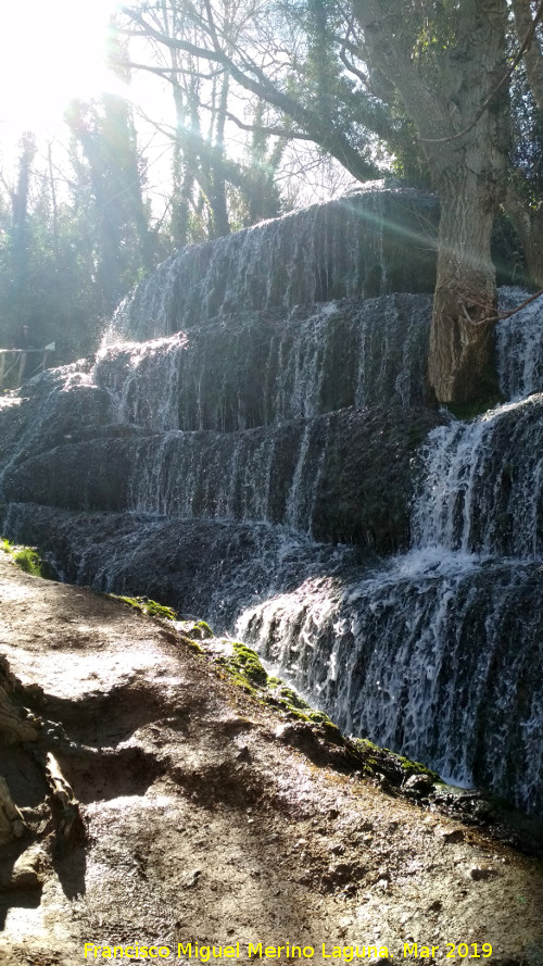 Parque Natural del Monasterio de Piedra. Cascada de los Fresnos Altos - Parque Natural del Monasterio de Piedra. Cascada de los Fresnos Altos. 