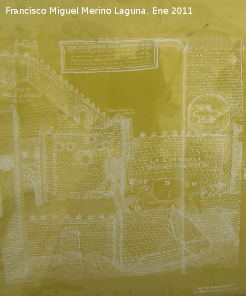 Muralla de Arjona - Muralla de Arjona. Descripcin del Santuario por Ximena Jurado