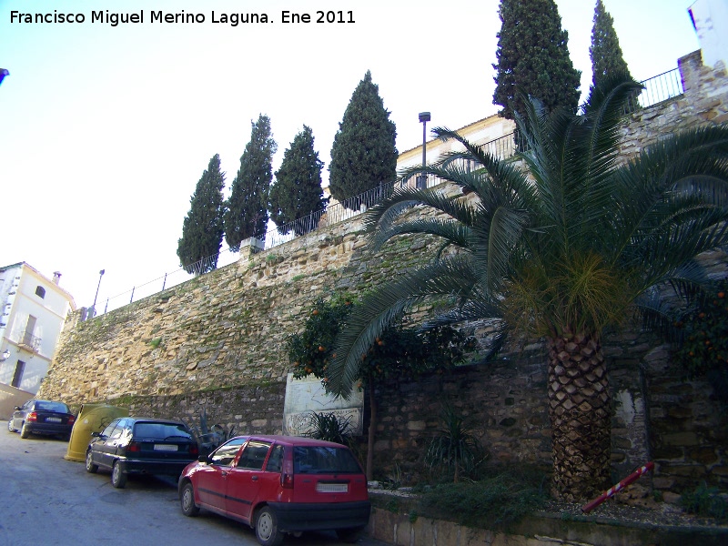 Muralla de Arjona - Muralla de Arjona. Muralla y antemuro del Paseo de los Mrtires