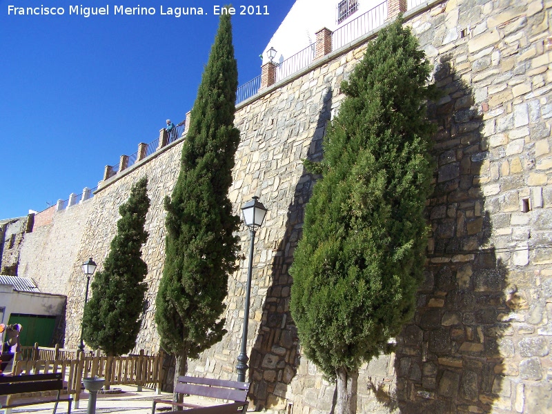 Muralla de Arjona - Muralla de Arjona. Antemuro del Alczar