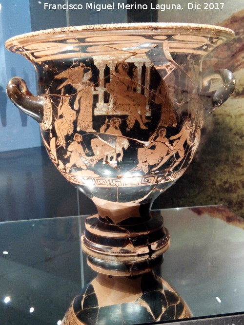 Crtera - Crtera. Crtera del Hroe y la Diosa. Museo Ibero de Jan
