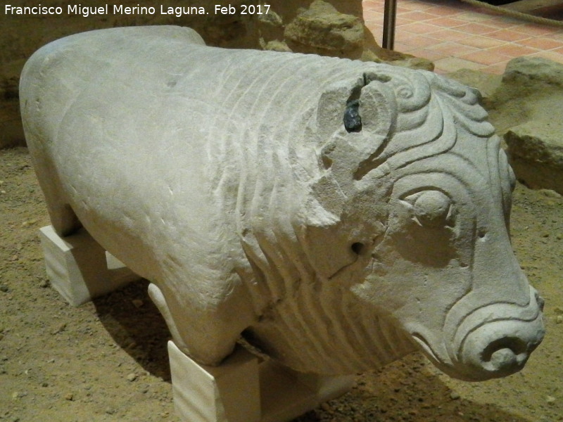 Toro Ibero de Arjona - Toro Ibero de Arjona. Museo Arqueolgico Ciudad de Arjona