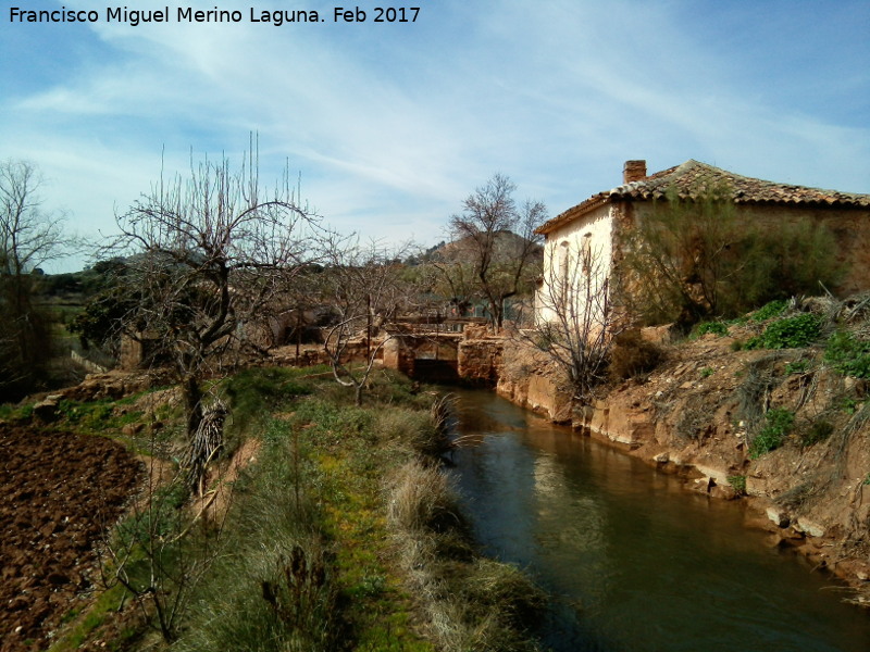 Molino de la Terrera - Molino de la Terrera. Caz y molino