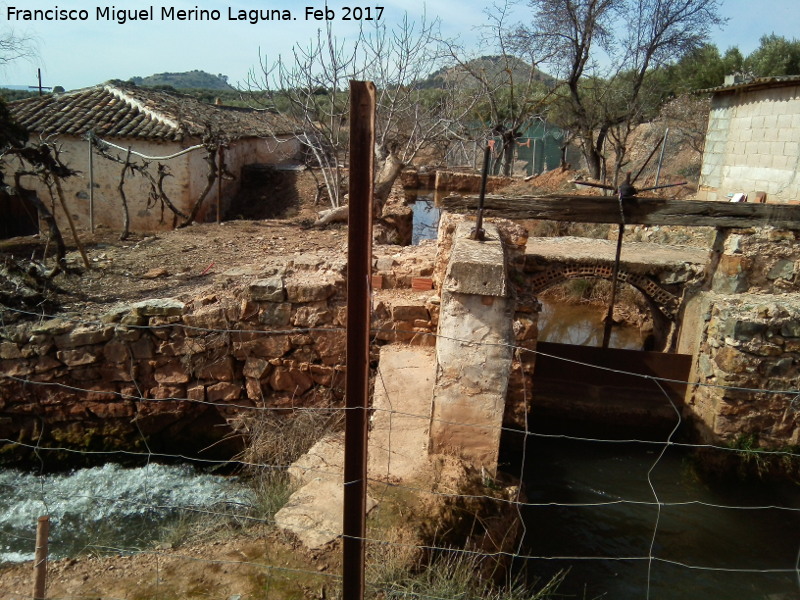 Molino de la Terrera - Molino de la Terrera. Compuerta