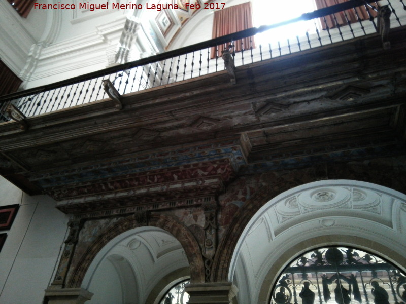 Hospital de Santiago. Capilla - Hospital de Santiago. Capilla. Decoracin del coro