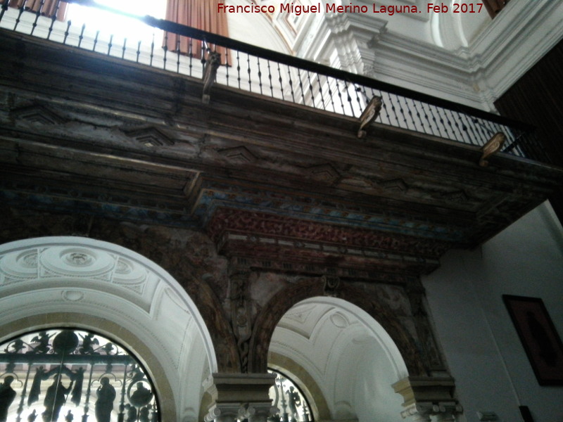 Hospital de Santiago. Capilla - Hospital de Santiago. Capilla. Decoracin del coro