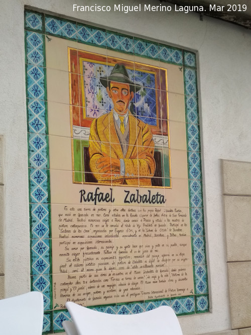 Casa del Pintor Zabaleta - Casa del Pintor Zabaleta. Azulejos