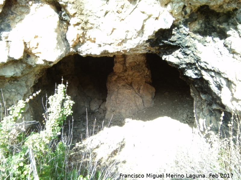 Cuevas de la Caavera - Cuevas de la Caavera. Entrada