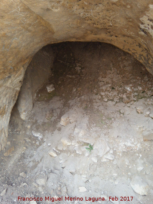 Mina de la Muralla de San Milln - Mina de la Muralla de San Milln. Interior