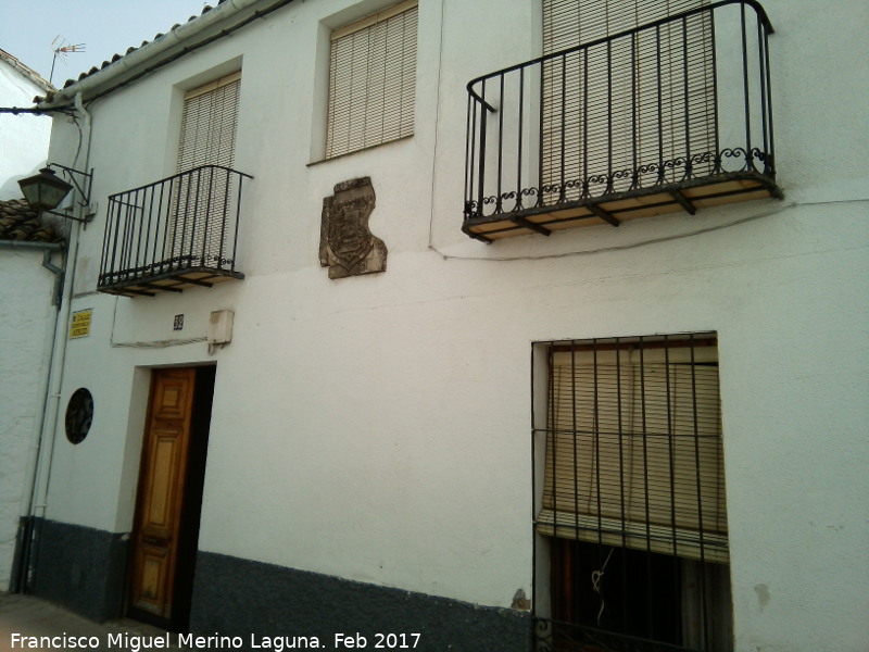 Casa de la Cuesta de la Merced n 32 - Casa de la Cuesta de la Merced n 32. Fachada