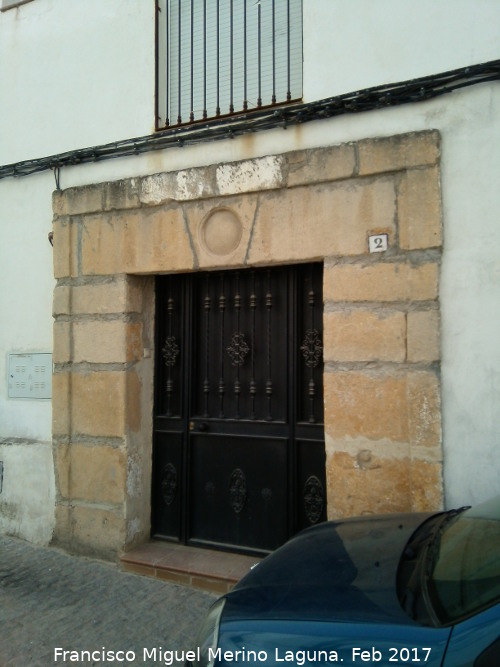 Casa de la Calle Mandrona n 2 - Casa de la Calle Mandrona n 2. Portada