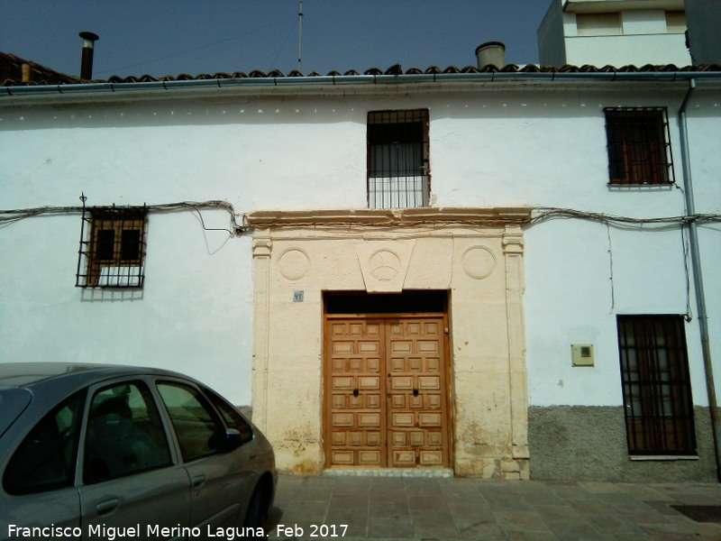 Casa de la Calle Valencia n 41 - Casa de la Calle Valencia n 41. Fachada