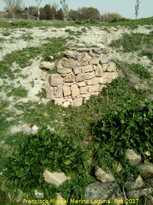 Cortijo de las Alberquillas - Cortijo de las Alberquillas. Restos de muros