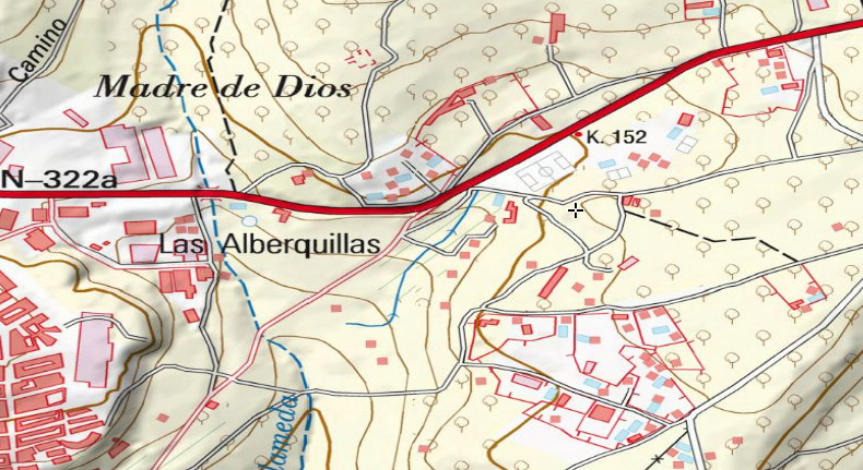 Cortijo de las Alberquillas - Cortijo de las Alberquillas. Mapa